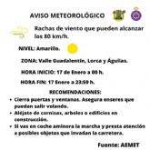 Resumen de episodio de viento da 16 y 17 enero