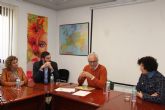 El vicepresidente del Gobierno Regin de Murcia, Jos ngel Antelo, visita Puerto Lumbreras para apoyar al sector agrcola
