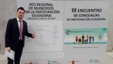 El Alcalde de Cehegín firma un convenio con la Comunidad Autónoma para reforzar la participación ciudadana