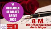 Juventudes Socialistas de Alcantarilla anima a todos los ciudadanos a participar en el VI Certamen de Relato Breve por el Da Internacional de la Mujer