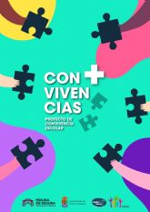El Ayuntamiento de Molina de Segura pone en marcha este mes el Proyecto de Convivencia Escolar CON+VIVENCIAS en centros educativos