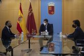 López Miras aborda la situación de los autónomos en la Región con el nuevo presidente de ATA