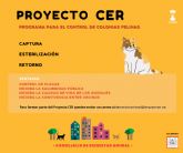 Bienestar Animal y APROAMA inician el control de las colonias felinas del municipio con el 'Proyecto CER'