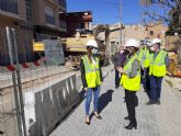 Comienzan las obras de mejora del drenaje urbano en la avenida de Los Jernimos de La Ñora