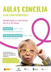 La Concejalía de Igualdad del Ayuntamiento de Mazarrón organiza 'aulas concilia'
