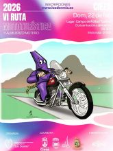 VI Ruta Mototur�stica y Almuerzo Motero Floraci�n de Cieza a beneficio de ACIFAD