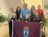 El alcalde recibe a las ciezanas que disputar�n el Campeonato de Espa�a de F�tbol Sala infantil y cadete en Salou