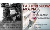 El evento de peluquera y moda FASHION SHOW MOLINA se celebra el viernes 22 de abril en la Plaza de España