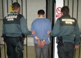 La Guardia Civil detiene en Totana a un violento delincuente y a seis menores por una veintena de robos y atracos