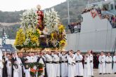 Los apóstoles hacen guardia en Santa María para procesionar este Miércoles Santo en el Prendimiento
