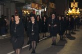 La procesión de Promesas tiñe de mantillas negras la noche del Martes Santo en San Pedro del Pinatar