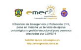 El Ayuntamiento de Lorca amplía a toda la población el servicio de apoyo psicológico y emocional prestado desde la Concejalía de Emergencias