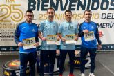 Segundo puesto para el equipo masculino del Club Atletismo Alhama en la 'Media Maratn Almera 2024'