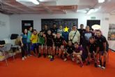 El FC. Cartagena comparte jornada con alumnos del programa especial de Prolam dentro del Programa ADE