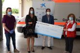 Obra social 'La Caixa' dona 4.500 euros a Cáritas Mazarrón y 6.000 euros a Cruz Roja para bancos de alimentos