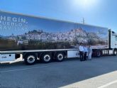 Transportes Las Maravillas lucirá la icónica imagen de Cehegín en el marco de una campaña de la concejalía de Turismo