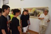 Visitas guiadas a la exposicin 'Alunizaje' con el pintor Blas Miras