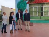 Víctor visita el colegio Cervantes de Caravaca de la Cruz