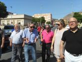Cs Cartagena acompaña a los vecinos de La Concepcin en su manifestacin para denunciar el abandono del barrio