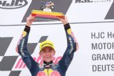 El mazarronero Pedro Acosta vuelve a pisar rueda en el campeonato de Moto3 con el Team Foundation 77