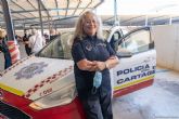 La primera mujer que ingresó en la Policía Local de Cartagena vive su última jornada laboral