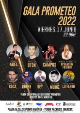 Gala Prometeo 2022. Fiestas del MelA3n Torre Pacheco
