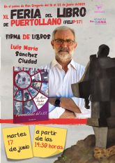 Luis Mar�a S�nchez Ciudad firma ejemplares de 'Personalidades del s.XIX en Aldea del Rey' en la Feria del Libro de Puertollano (FELIP'37)