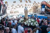 Multitudinario homenaje a la Virgen Marinera en Puerto de Mazarrn