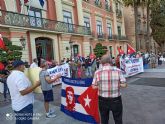 Concentraci�n 'contra el bloqueo a Cuba y por el respeto a su soberan�a'