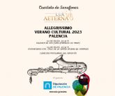 El cuarteto de saxofones lux aeterna sigue su gira de conciertos por palencia el prximo fin de semana