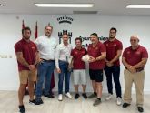 El Ayuntamiento de Murcia recibe al equipo senior masculino del XV Rugby Murcia tras su ascenso a Primera Valenciana