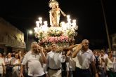 La Virgen del Carmen culmina su festividad con el tradicional regreso a San Pedro del Pinatar