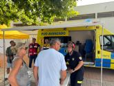 Lorca refuerza su preparaci�n frente a los incendios forestales con un simulacro pionero que implica a vecinos y servicios de emergencia
