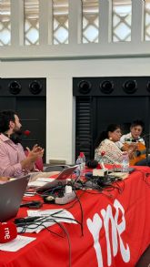 El programa 'Las ma&ntilde;anas de RNE' de Juan Ram�n Lucas cierra la temporada a lo grande en el Mercado P�blico de La Uni�n