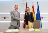 La UPCT y el Gobierno regional firman un convenio para la certificaci�n en competencias digitales de los funcionarios de la Regi�n