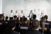 Lucas recibe a 65 nuevos polic�as nacionales en pr�cticas que completar�n su formaci�n en diferentes comisar�as de la Regi�n de Murcia