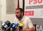 El PSOE pide al concejal de deportes que no patrimonialice el esfuerzo de los club deportivos de Lorca
