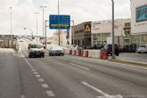 El trfico se normaliza en el viaducto de entrada a Cartagena