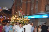 La procesin de san Roque despide las fiestas patronales de Blanca
