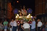 La procesión de San Roque despide las fiestas patronales de Blanca 2019