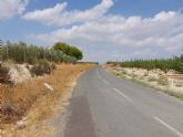 La Comunidad destina 1,3 millones a ampliar la carretera que une Campos del Río con Alguazas