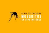 El miércoles comienza la quinta fase del plan de choque extraordinario contra los mosquitos en las diputaciones
