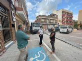El Ayuntamiento adoquina las calles Mayor Rodrigo de Puxmarin y Palmera de La Raya