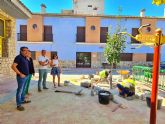 El Ayuntamiento de Caravaca realiza obras en plazas y espacios verdes de pedanías para potenciar los espacios de encuentro vecinal