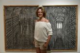 La Universidad de Murcia expone la muestra pictórica ´Bibliotecas´ de la artista Pau Pellín