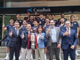 CaixaBank recibe a ElPozo Murcia F.S. tras la conquista de la Supercopa de Espana 2026