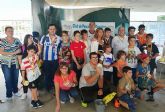 M�s de una treintena de chicos participaron en el �Concurso de Pesca Deportiva Cristo de Medinaceli�