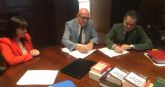 El ayuntamiento de Lorquí firma un convenio con el Colegio Notarial de Murcia para mejorar la gestión del IBI y del IIVTNU