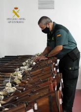 La Guardia Civil de Murcia celebra la exposición-subasta de armas del año 2020
