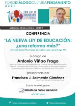 Conferencia 'la nueva ley de educacin: ?una reforma ms?'